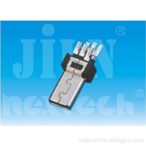 male plug mini usb 8 pin connector